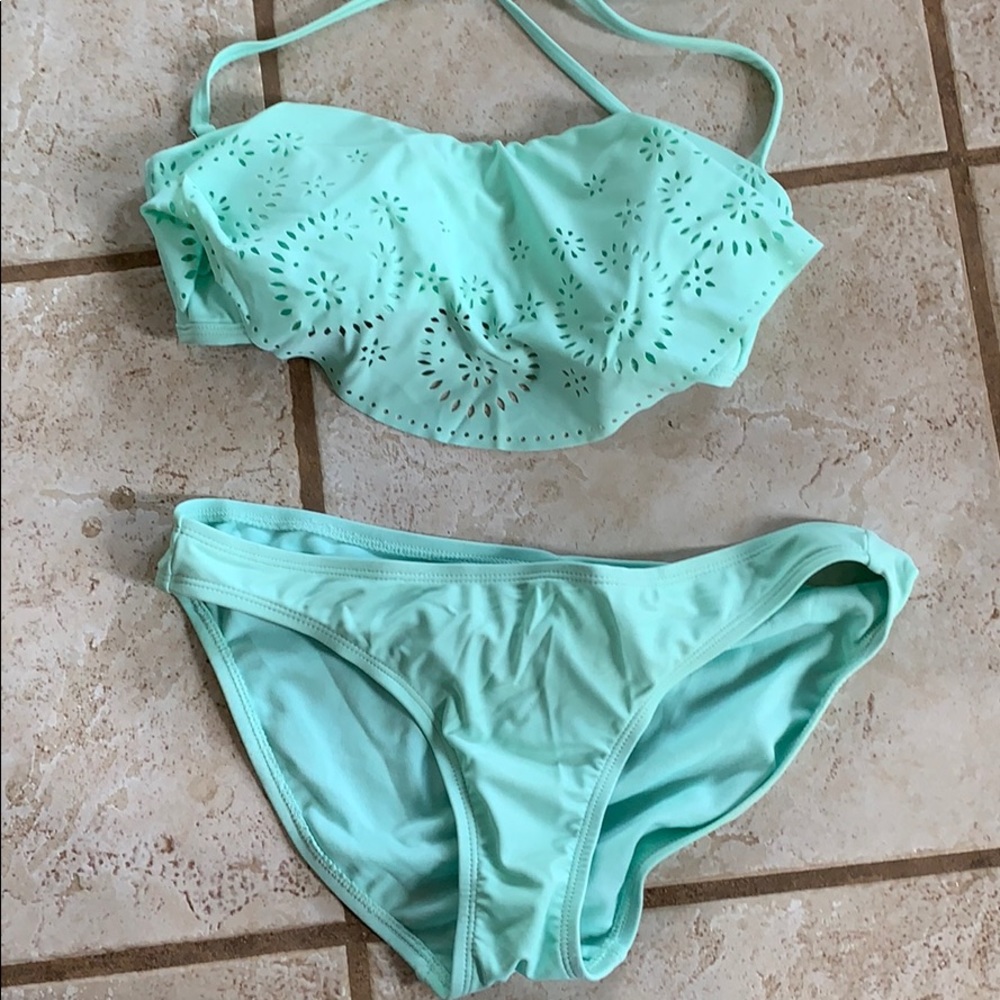 Teal bikini